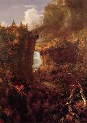 Thomas Cole Portage Falls on the Genesee oil painting picture wholesale
